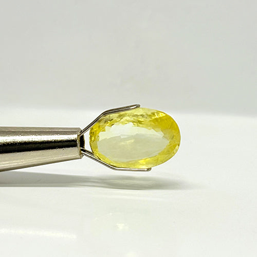 5.17 Carat Yellow Sapphire from Sri Lanka (Ceylon) Natural Gemstone