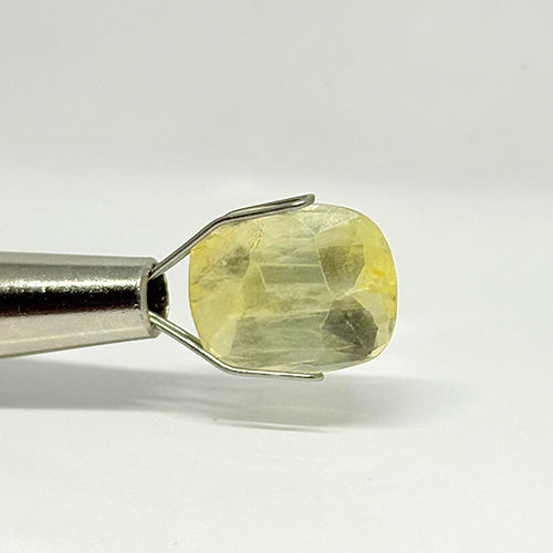 6.12 Carat Yellow Sapphire from Sri Lanka (Ceylon) Natural Gemstone