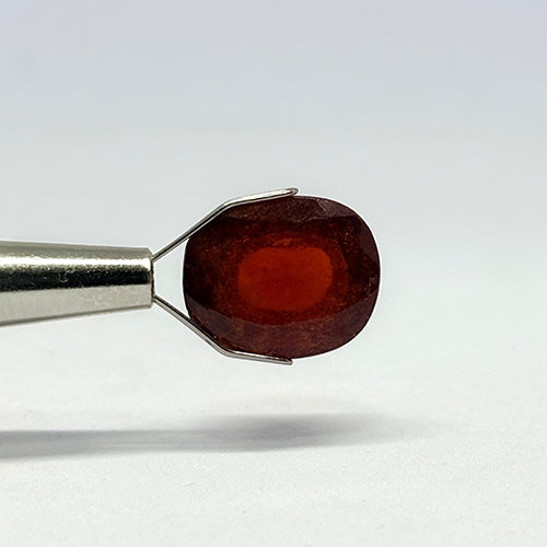 10.3 Carat Indian Gomed (Hessonite Garnet) Stone | Natural Rahu Gemstone | Certified Original Gomed for Astrology