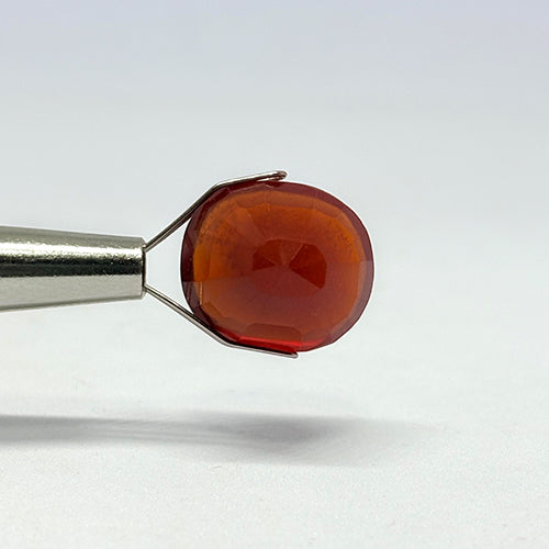 12.3 Carat Indian Gomed (Hessonite Garnet) Stone | Natural Rahu Gemstone | Certified Original Gomed for Astrology