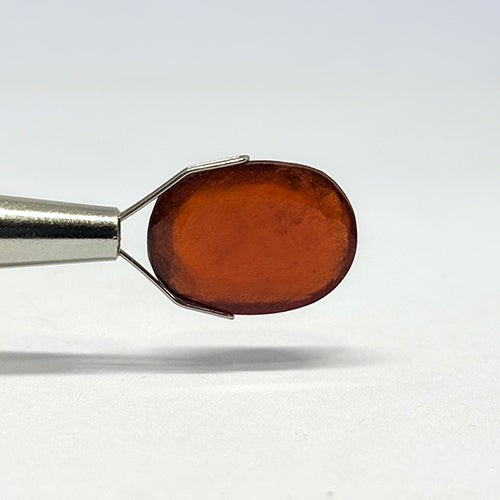 14.12 Carat Indian Gomed (Hessonite Garnet) Stone | Natural Rahu Gemstone | Certified Original Gomed for Astrology