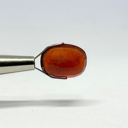 8.57 Carat Indian Gomed (Hessonite Garnet) Stone | Natural Rahu Gemstone | Certified Original Gomed for Astrology