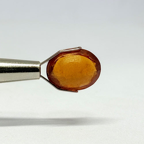6.57 Carat Ceylon Sri Lankan Gomed (Hessonite Garnet) Stone | Natural Sri Lanka Lehsunia Gemstone | Certified Premium Ketu Stone
