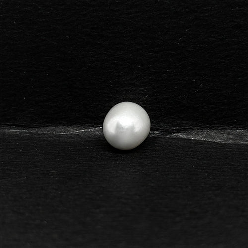 2.95 Carat Japanese Keshi Pearl (Moti) Stone | Natural Japan Pearl for Moon (Chandra) | Premium Certified Gemstone