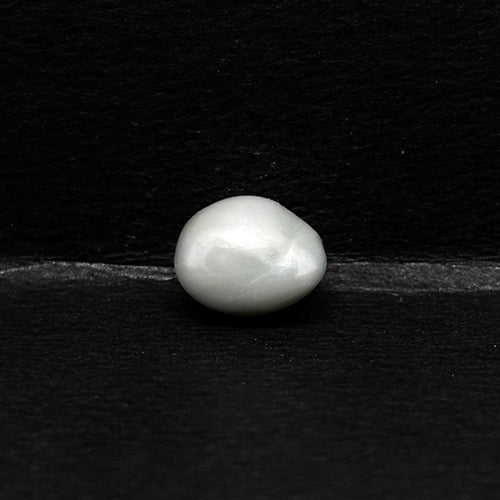 5.45 Carat Japanese Keshi Pearl (Moti) Stone | Natural Japan Pearl for Moon (Chandra) | Premium Certified Gemstone