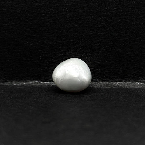 9.02 Carat Japanese Keshi Pearl (Moti) Stone | Natural Japan Pearl for Moon (Chandra) | Premium Certified Gemstone