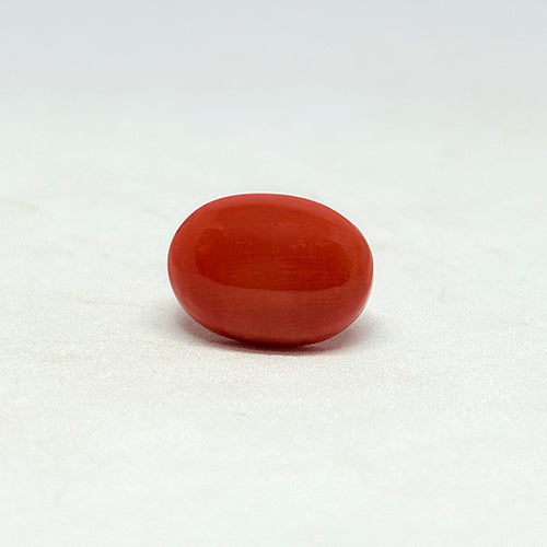 6.57 Carat Japanese Red Coral (Moonga) Stone | Natural Japan Coral for Mars (Mangal) | Premium Certified Gemstone