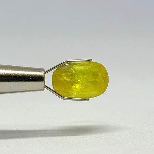 5.10 Carat Bangkok Yellow Sapphire Stone | Natural Thailand Yellow Sapphire | Premium Certified Gemstone