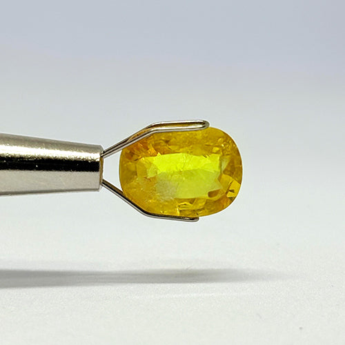 5.17 Carat Bangkok Yellow Sapphire Stone | Natural Thailand Yellow Sapphire | Premium Certified Gemstone