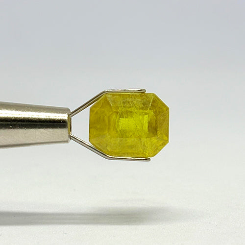5.87 Carat Bangkok Yellow Sapphire Stone | Natural Thailand Yellow Sapphire | Premium Certified Gemstone