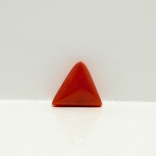 3.65 Carat Italian Red Coral (Moonga) Stone | Natural Italy Moonga for Mars (Mangal) | Certified Coral Gemstone