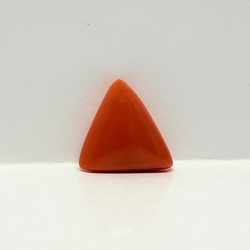 6.67 Carat Italian Red Coral (Moonga) Stone | Natural Italy Moonga for Mars (Mangal) | Certified Coral Gemstone