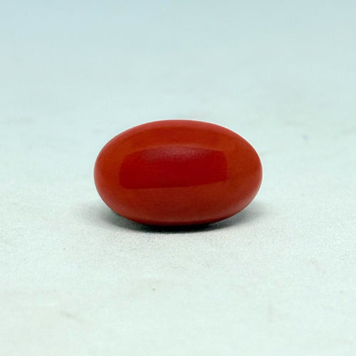 6.6 Carat Ultra Premium Italian Red Coral (Moonga) Stone | Signature Natural Italy Moonga for Mars (Mangal) | Certified High-Grade Coral