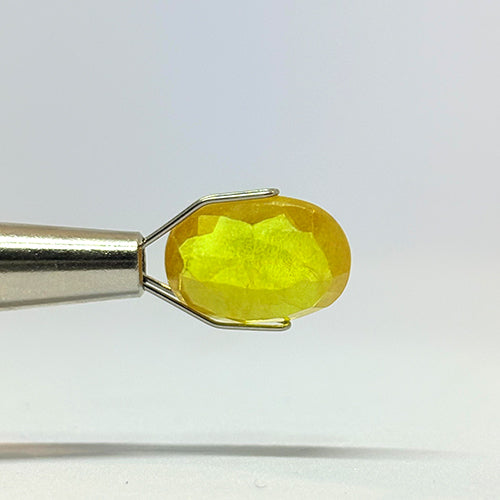 5.30 Carat Bangkok Yellow Sapphire Stone | Natural Thailand Yellow Sapphire | Premium Certified Gemstone