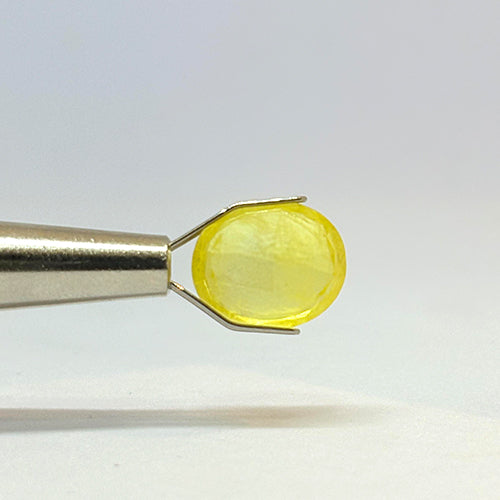 5.82 Carat Bangkok Yellow Sapphire Stone | Natural Thailand Yellow Sapphire | Premium Certified Gemstone