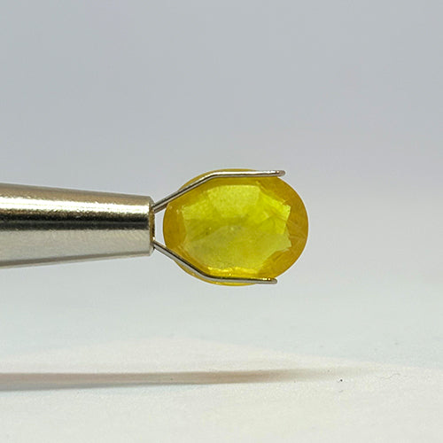 3.30 Carat Bangkok Yellow Sapphire (Pukhraj) Stone | Natural Thailand Pukhraj for Jupiter (Guru) | Certified Gemstone