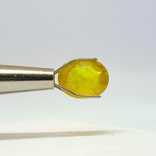 3.30 Carat Bangkok Yellow Sapphire (Pukhraj) Stone | Natural Thailand Pukhraj for Jupiter (Guru) | Certified Gemstone