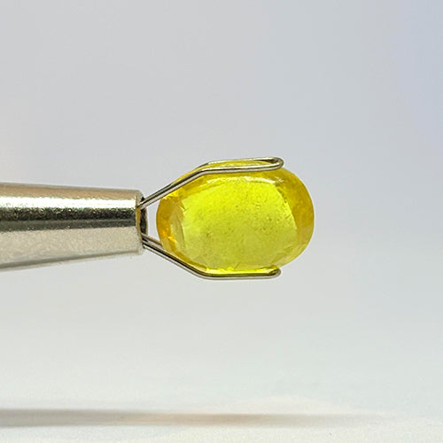 3.55 Carat Bangkok Yellow Sapphire (Pukhraj) Stone | Natural Thailand Pukhraj for Jupiter (Guru) | Certified Gemstone