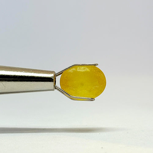 3.67 Carat Bangkok Yellow Sapphire (Pukhraj) Stone | Natural Thailand Pukhraj for Jupiter (Guru) | Certified Gemstone