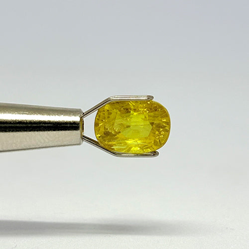 3.85 Carat Bangkok Yellow Sapphire (Pukhraj) Stone | Natural Thailand Pukhraj for Jupiter (Guru) | Certified Gemstone