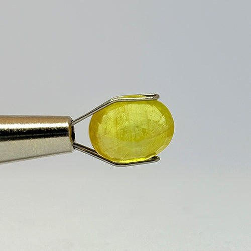 3.98 Carat Bangkok Yellow Sapphire (Pukhraj) Stone | Natural Thailand Pukhraj for Jupiter (Guru) | Certified Gemstone