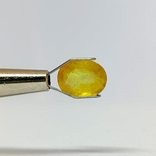3.98 Carat Bangkok Yellow Sapphire (Pukhraj) Stone | Natural Thailand Pukhraj for Jupiter (Guru) | Certified Gemstone