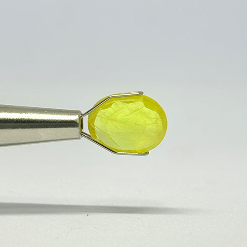 4.27 Carat Bangkok Yellow Sapphire (Pukhraj) Stone | Natural Thailand Pukhraj for Jupiter (Guru) | Certified Gemstone