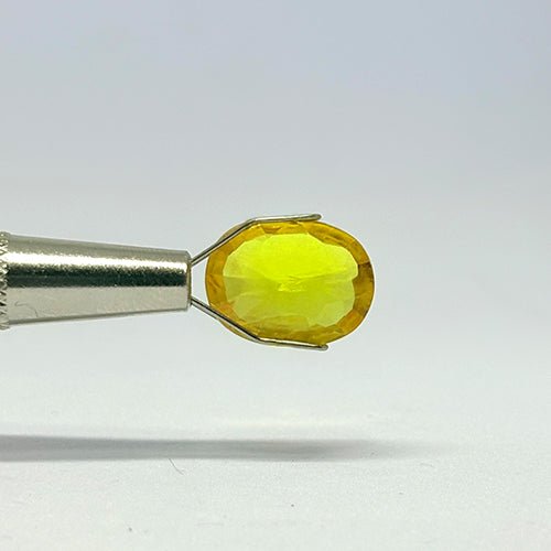 4.30 Carat Bangkok Yellow Sapphire (Pukhraj) Stone | Natural Thailand Pukhraj for Jupiter (Guru) | Certified Gemstone
