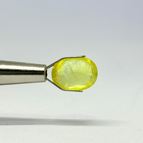 4.45 Carat Bangkok Yellow Sapphire (Pukhraj) Stone | Natural Thailand Pukhraj for Jupiter (Guru) | Certified Gemstone