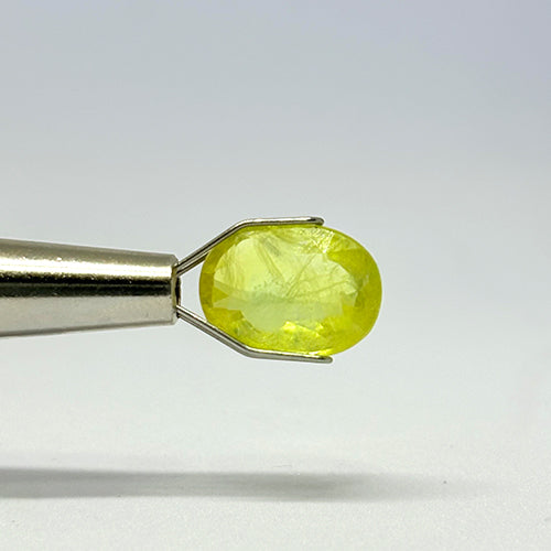 4.45 Carat Bangkok Yellow Sapphire (Pukhraj) Stone | Natural Thailand Pukhraj for Jupiter (Guru) | Certified Gemstone