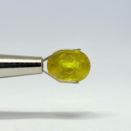 4.45 Carat Bangkok Yellow Sapphire (Pukhraj) Stone | Natural Thailand Pukhraj for Jupiter (Guru) | Certified Gemstone