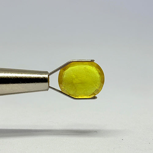 4.60 Carat Bangkok Yellow Sapphire (Pukhraj) Stone | Natural Thailand Pukhraj for Jupiter (Guru) | Certified Gemstone