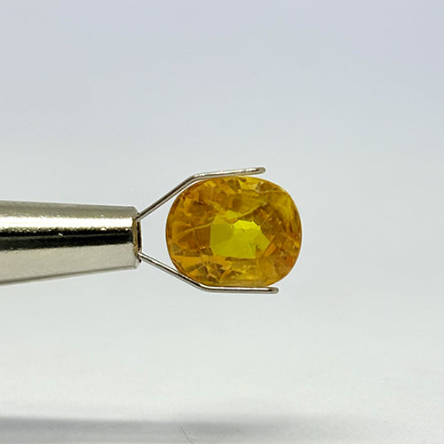 4.67 Carat Bangkok Yellow Sapphire (Pukhraj) Stone | Natural Thailand Pukhraj for Jupiter (Guru) | Certified Gemstone