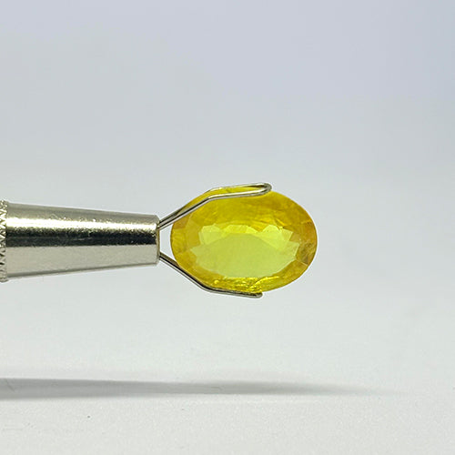 4.77 Carat Bangkok Yellow Sapphire (Pukhraj) Stone | Natural Thailand Pukhraj for Jupiter (Guru) | Certified Gemstone