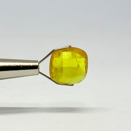 7.05 Carat Bangkok Yellow Sapphire Stone | Natural Thailand Yellow Sapphire | Premium Certified Gemstone