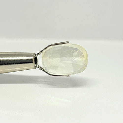7.22 Ct Natural Yellow Sapphire (Pukhraj) | Ceylon (Sri Lanka) | Bangkok Cut | Certified
