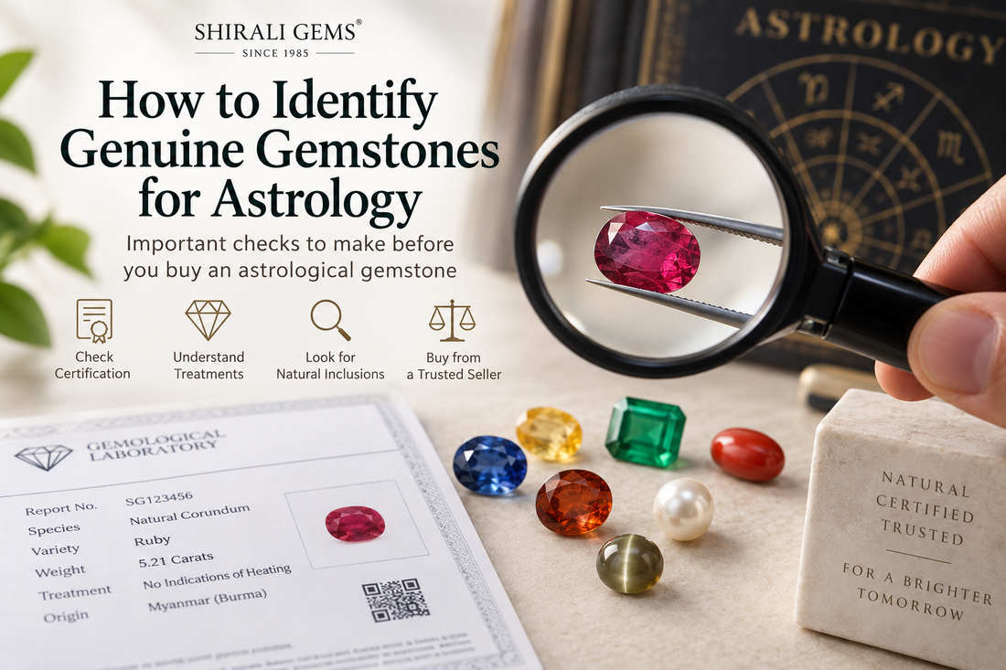 How to Identify Genuine Gemstones for Astrology