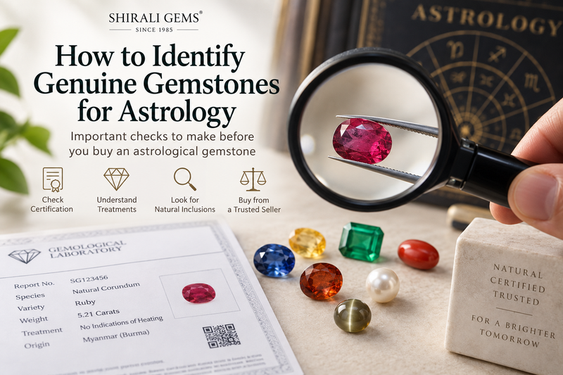 How to Identify Genuine Gemstones for Astrology