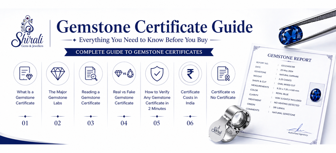 How to Read a Gemstone Certificate