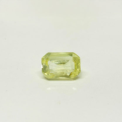 3.07 Carat Yellow Sapphire from Sri Lanka (Ceylon) Natural Gemstone