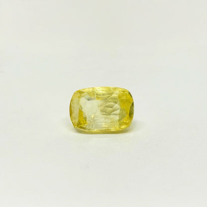 3.52 Carat Yellow Sapphire from Sri Lanka (Ceylon) Natural Gemstone