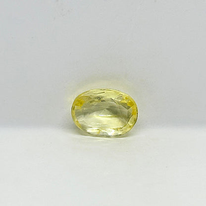 4.52 Carat Yellow Sapphire from Sri Lanka (Ceylon) Natural Gemstone