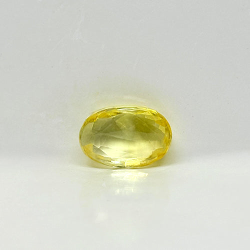 4.82 Carat Yellow Sapphire from Sri Lanka (Ceylon) Natural Gemstone