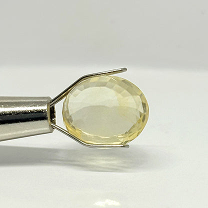 6.02 Carat Yellow Sapphire from Sri Lanka (Ceylon) Natural Gemstone