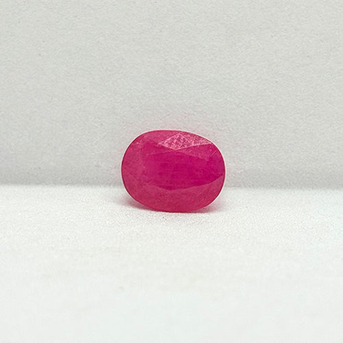 3.01 Carat African Ruby (Manek) Stone | Natural Manik Gemstone for Sun (Surya) | Premium Certified Ruby