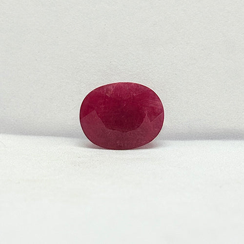 6.12 Carat African Ruby (Manek) Stone | Natural Manik Gemstone for Sun (Surya) | Premium Certified Ruby