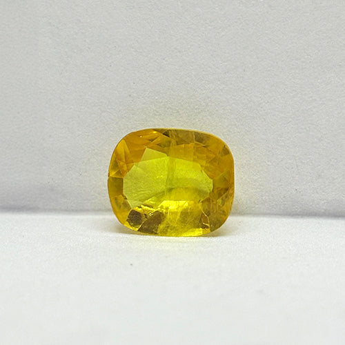 5.20 Carat Bangkok Yellow Sapphire Stone | Natural Thailand Yellow Sapphire | Premium Certified Gemstone