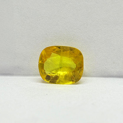 5.20 Carat Bangkok Yellow Sapphire Stone | Natural Thailand Yellow Sapphire | Premium Certified Gemstone