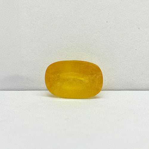 5.22 Carat Bangkok Yellow Sapphire Stone | Natural Thailand Yellow Sapphire | Premium Certified Gemstone