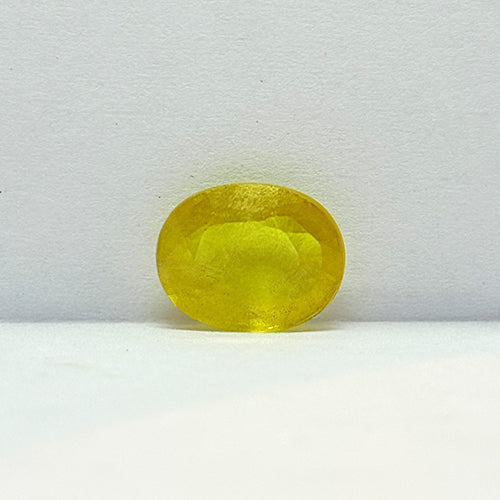 5.72 Carat Bangkok Yellow Sapphire Stone | Natural Thailand Yellow Sapphire | Premium Certified Gemstone